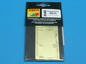 Aber 35A083 Stowage boxes for M 8/20 1/35 – zdjęcie 3