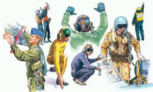 Italeri 1246 NATO PILOTS AND GROUND CREWS 1/72