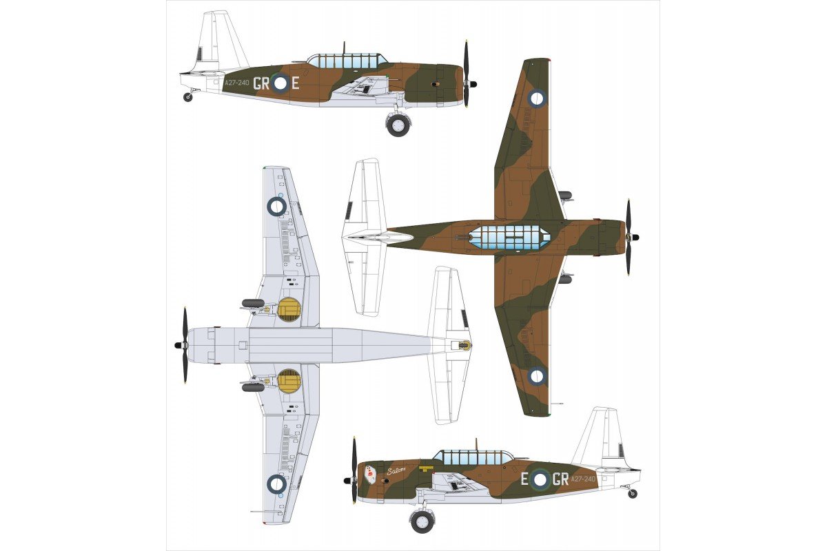 Dora Wings 48044 Vultee Vengeance Mk.II 1/48 – image 9