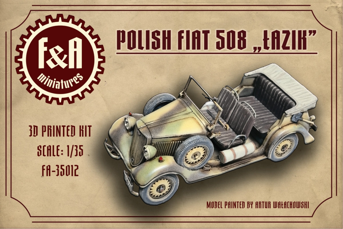 F&A Miniatures FA-35012 Fiat 508 Łazik 1/35