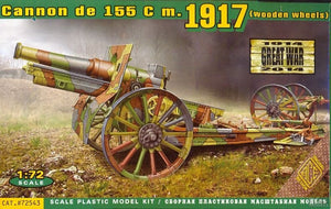 ACE 72543 Cannon de 155 C models 1917 (1/72)
