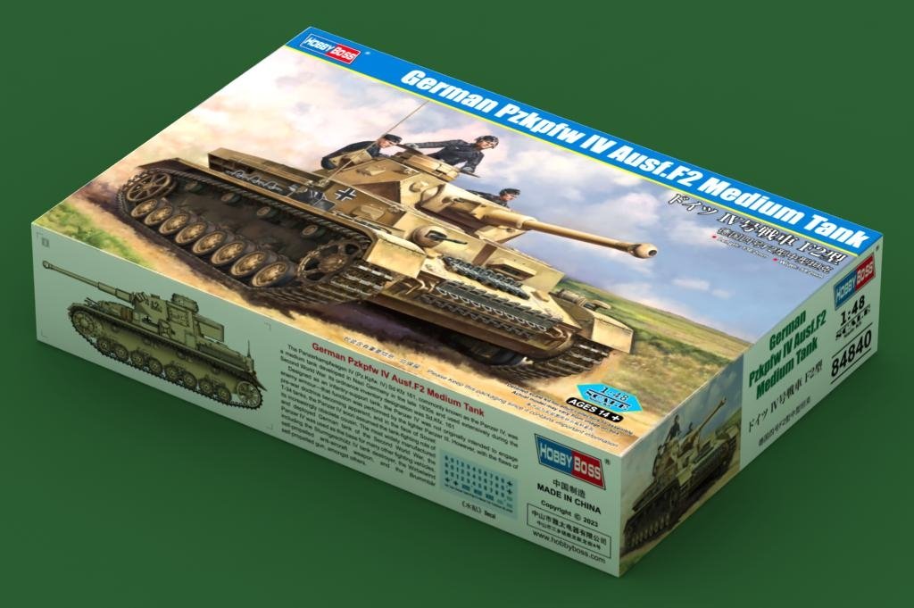 Hobby Boss 84840 German Pzkpfw IV Ausf.F2 Medium Tank 1/48 – image 2