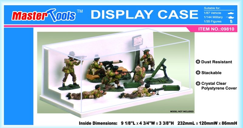 Trumpeter 09810 DISPLAY CASE 232mmX120mmX86mm – zdjęcie 2
