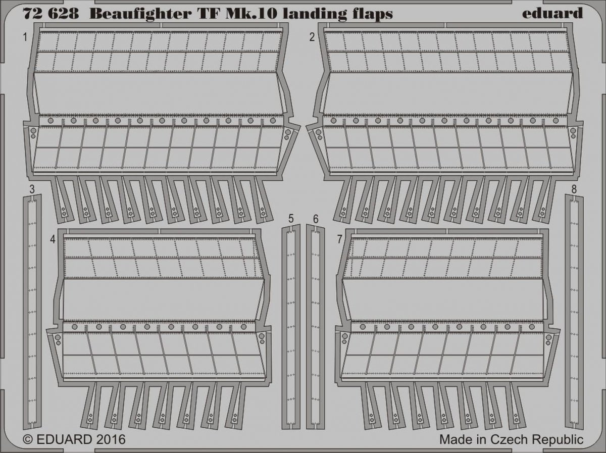 Eduard BIG72116 BEAUFIGHTER TF Mk.10 1/72 AIRFIX – zdjęcie 5