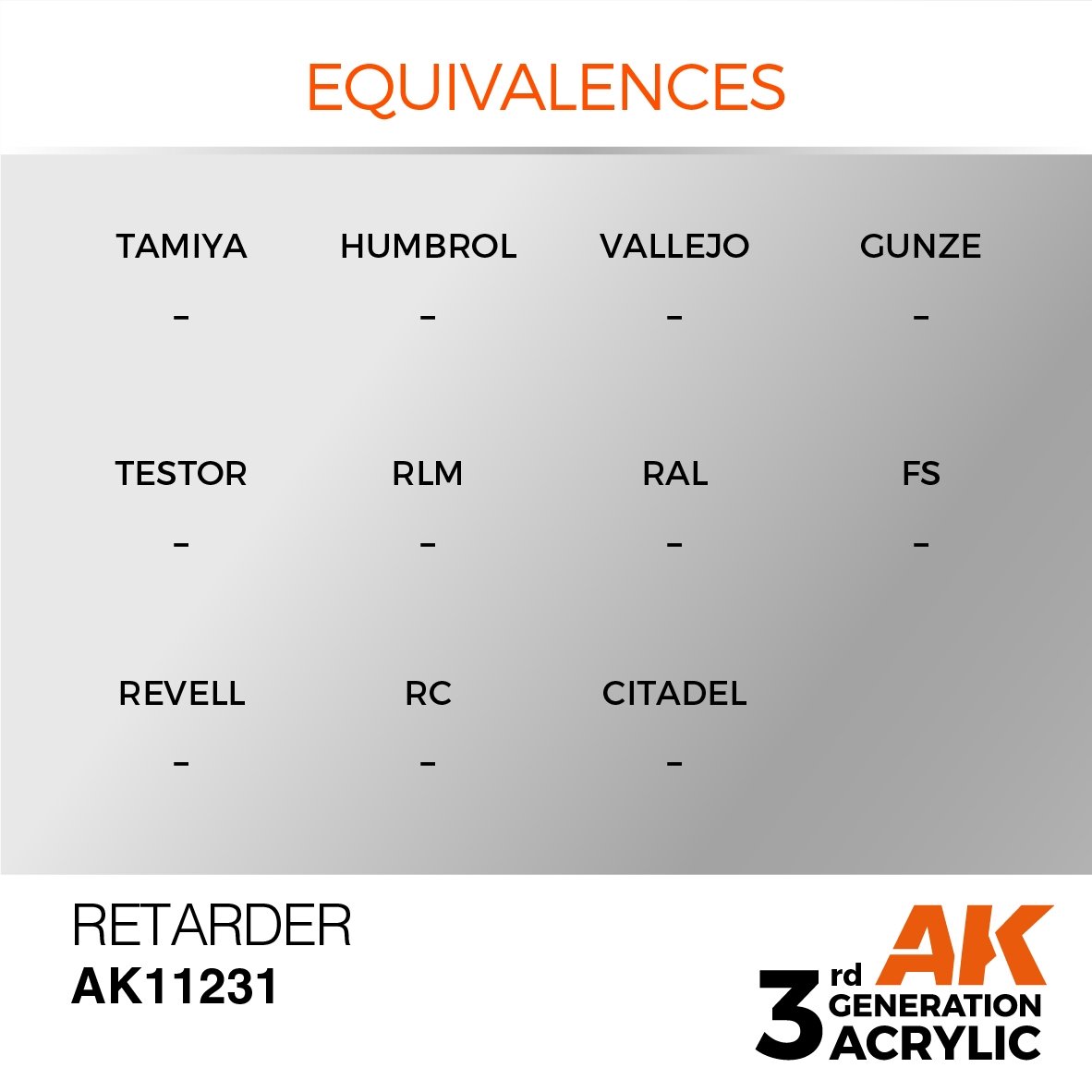 AK Interactive AK11231 RETARDER – AUXILIARY 17ml – image 3