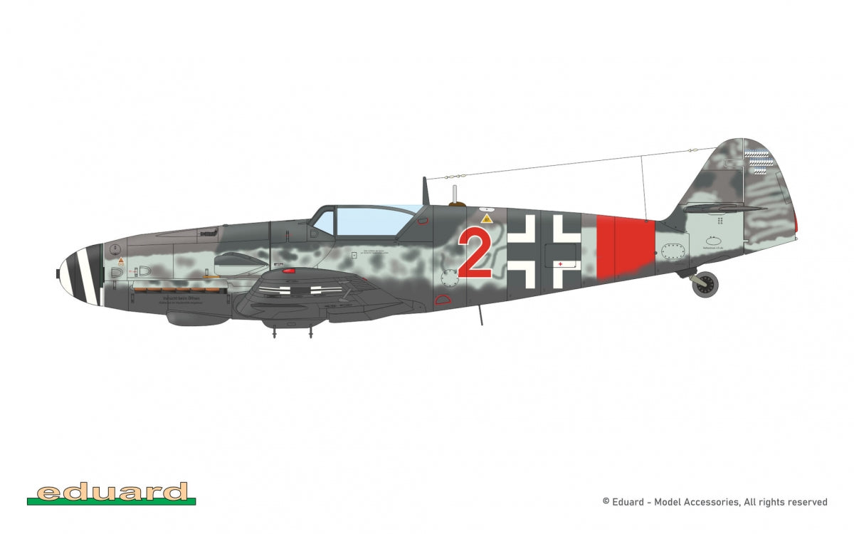 Eduard 2150 Gustav Pt.3 Dual Combo - Bf 109G-6/AS And Bf 109G-14/AS - The Limited Edition 1/72 – image 3