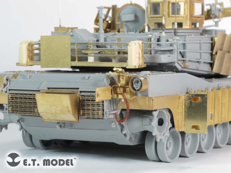 E.T. Model E35-161 Modern US ARMY M1A2 SEP MBT TUSK II (For DRAGON 3536) 1/35 – zdjęcie 9