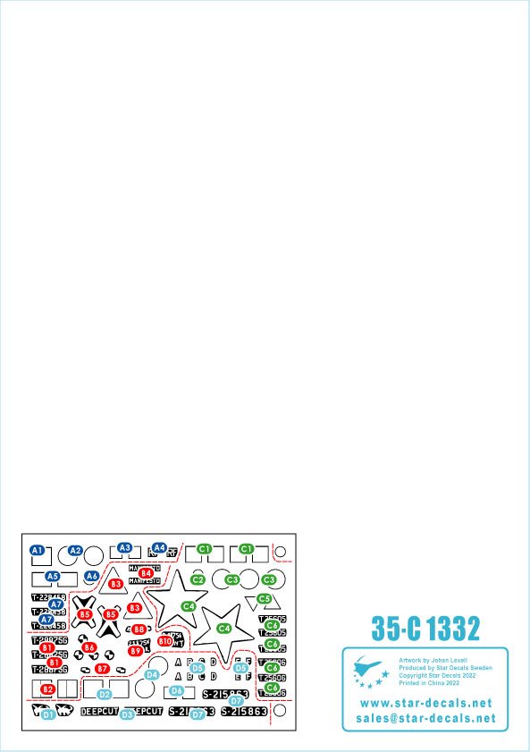 Star Decals 35-C1332 Tanks in Burma. British Sherman Mk V, Sherman Mk V AOP, M3 Lee, M7 Priest HMC. 1/35 – zdjęcie 3