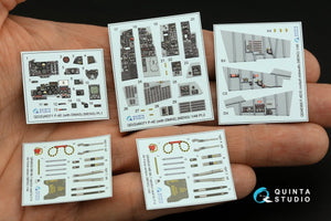 Quinta Studio QD48371 F-4E with DMAS 3D-Printed &amp;amp; colored Interior on decal paper (Meng) 1/48 – image 3