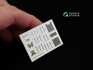 Quinta Studio QD48038 F-15A 3D-Printed &amp;amp; coloured Interior on decal paper (for GWH kit) 1/48 – zdjęcie 8