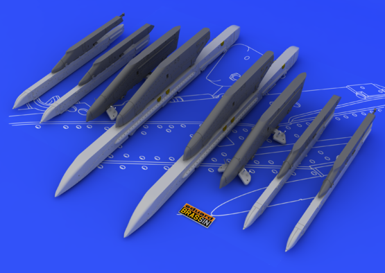 Eduard 648054 Su-25K wing pylons 1/48 – zdjęcie 2