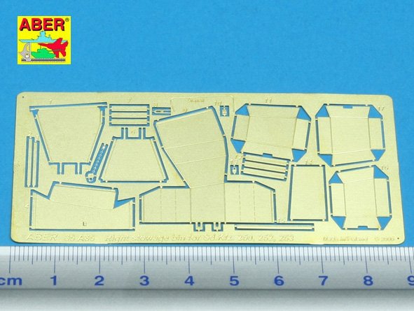 Aber 35A085 Right stowage bin for Sd Kfz. 250 ,252 ,253 1/35 – zdjęcie 2