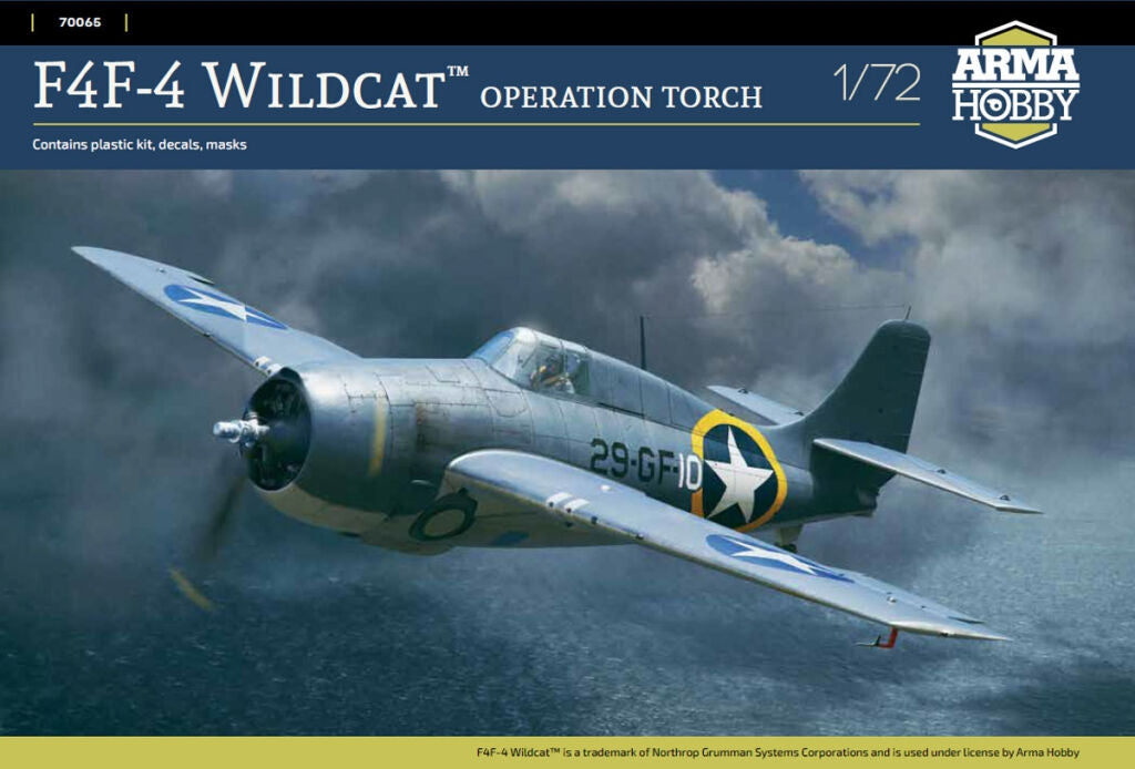 Arma Hobby 70065 F4F-4 Wildcat Operation Torch 1/72 – zdjęcie 2