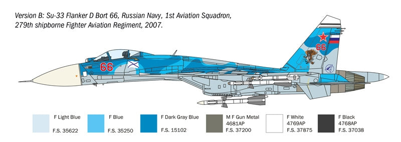 Italeri 0197 SU-33D Flanker-D 1/72 – image 9