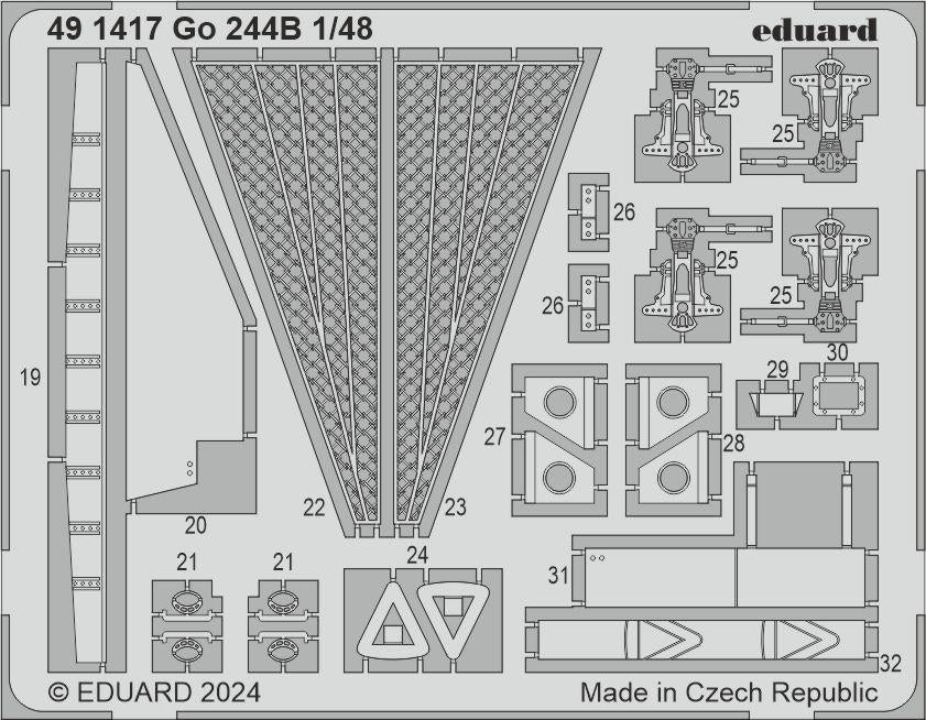 Eduard BIG49404 Go 244B ICM 1/48 – zdjęcie 3