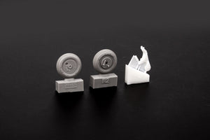 Eduard 648799 A6M3 wheels EDUARD 1/48 – image 2