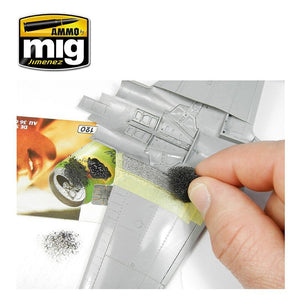 Ammo of Mig 2034 ANTI-SLIP PASTE - BLACK COLOR FOR 1/72 &amp;amp; 1/48 – zdjęcie 9