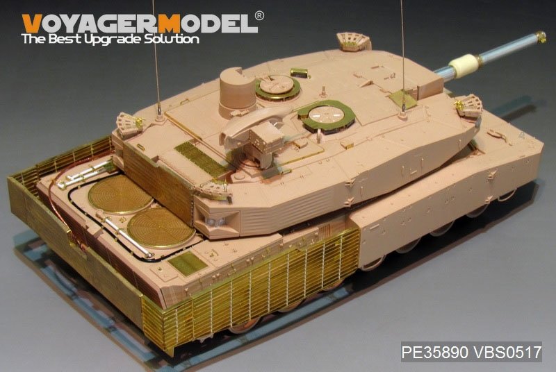 Voyager Model PE35890 Modern German Leopard2A4 Revolution 1 MBT Basic for TIGER 1/35 – zdjęcie 5
