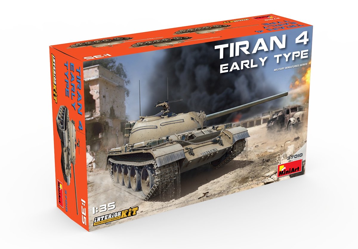 MiniArt 37010 TIRAN 4 EARLY TYPE. INTERIOR KIT 1/35 – zdjęcie 2