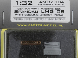 Master AM-32-104 German WWI Machine Gun Spandau LMG 08 with Cooling Jacket ver.3 1/32 – image 6