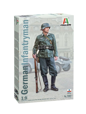 Italeri 7407 GERMAN INFANTRYMAN 1/9