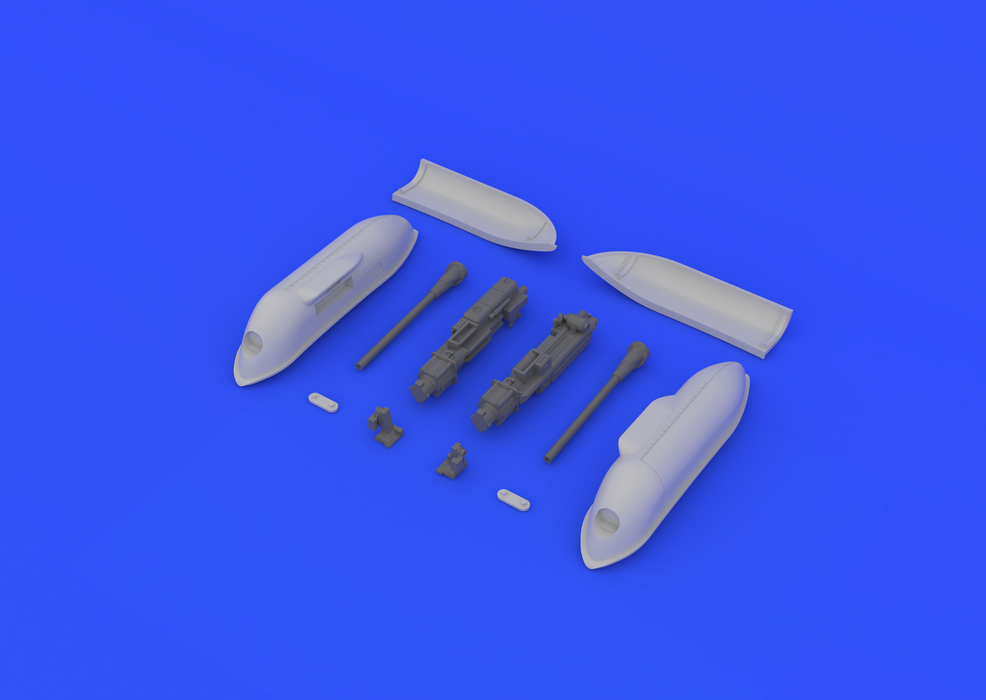 Eduard 632035 Bf 109G cannon pods 1/32 (Revell) – image 5