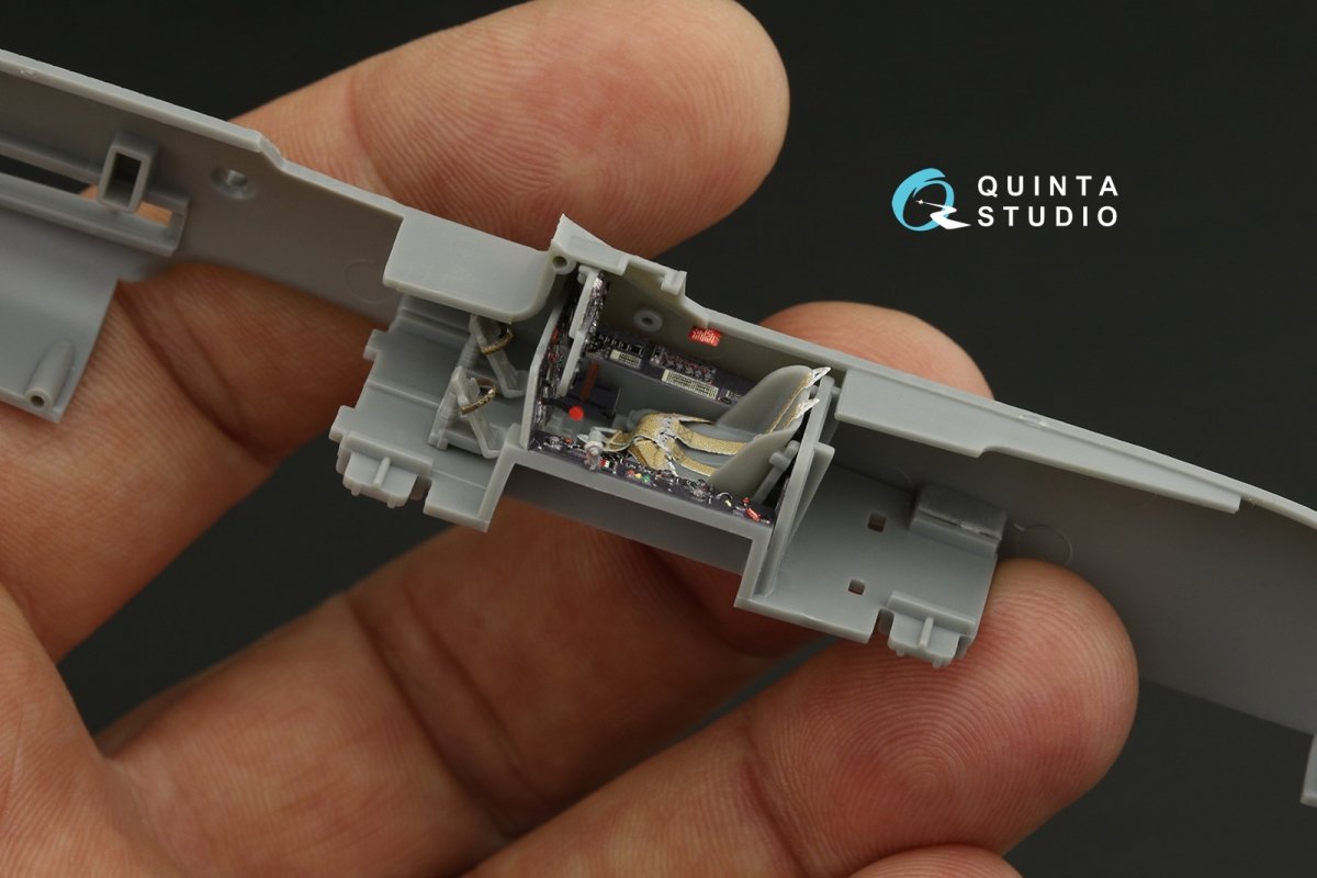 Quinta Studio QD48296 FW 190D-9 3D-Printed &amp;amp; coloured Interior on decal paper (HobbyBoss) 1/48 – zdjęcie 9