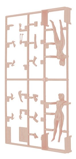 Hasegawa FC01 29101 80&amp;#39;s Bubbly Girls Figure 1/24 – image 5