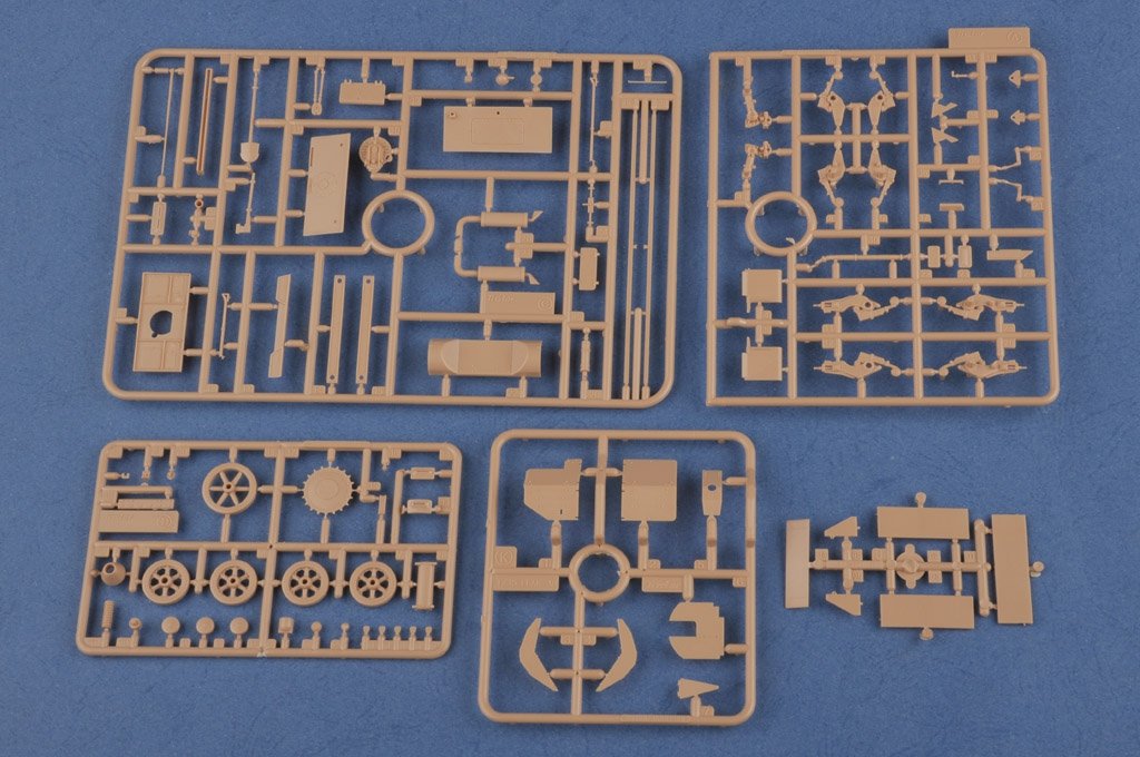 Hobby Boss 80147 German Flakpanzer IA w/Ammo Trailer 1/35 – image 7