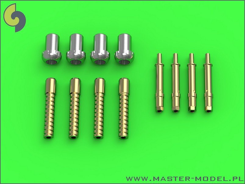 Master AM-24-009 Hawker Hurricane Mk IIC - Hispano Mk I 20mm cannons (with flat recoil springs) 1/24