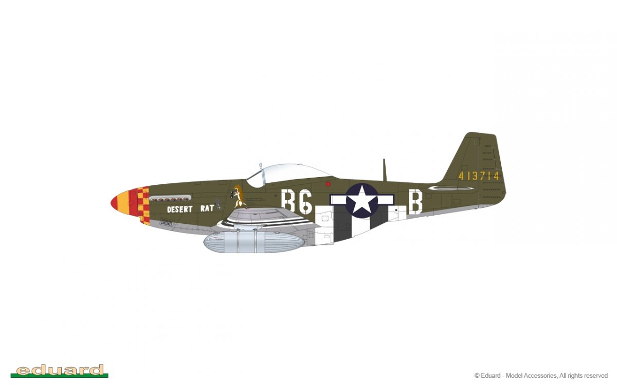 Eduard D48077 P-51D-5 EDUARD 1/48 – zdjęcie 4