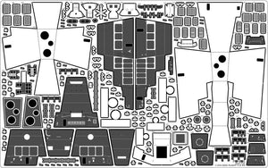 Pontos 35028F1 USS DDG-92 Momsen Flight IIa Detail Up Set 1/350 – immagine 22