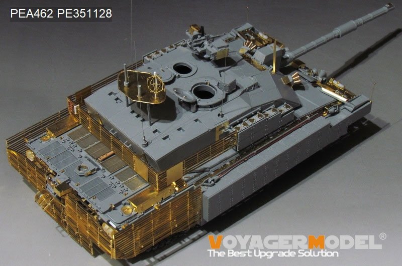 Voyager Model PEA462 Modern British Challenger 2 MBT TES Slat Armour upgrade set（For RFM 5039）1/35 – zdjęcie 3
