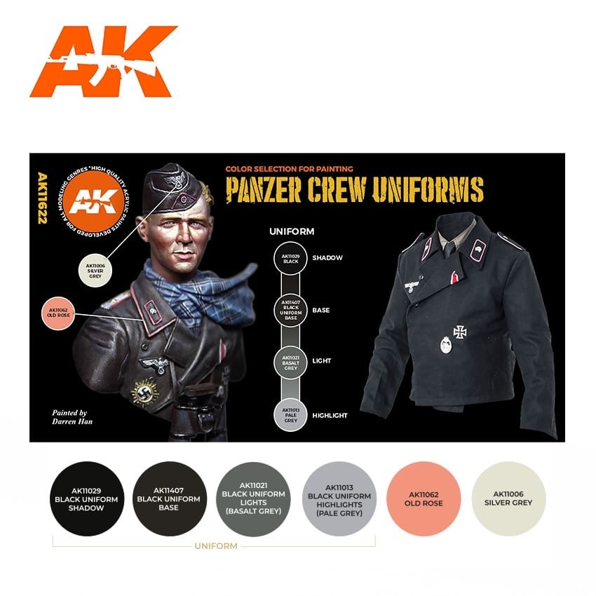 AK Interactive AK11622 PANZER CREW UNIFORMS – image 2