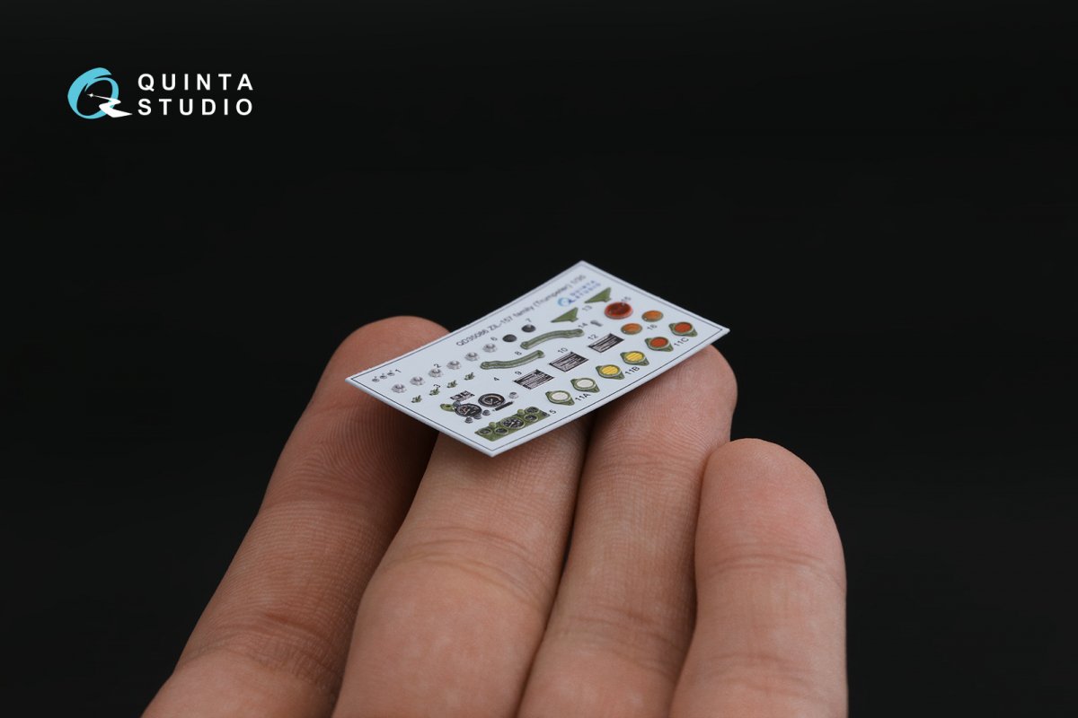 Quinta Studio QD35086 ZiL-157 family 3D-Printed &amp;amp; coloured Interior on decal paper (Trumpeter) 1/35 – zdjęcie 11