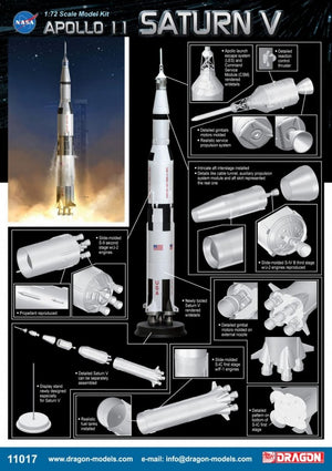 Dragon 11017 Apollo 11 Saturn V 1/72 – Bild 2