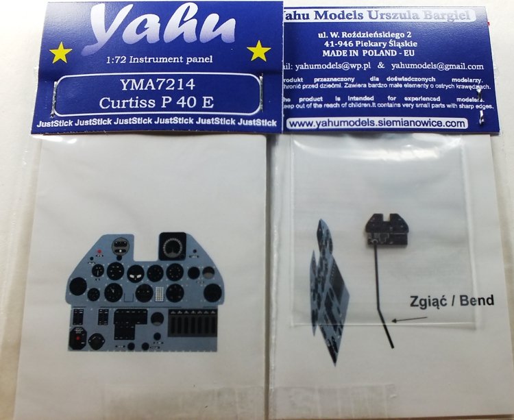 Yahu YMA7214 P-40 E (AZmodel) 1/72