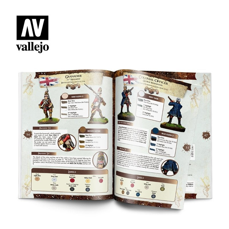 Vallejo 75044 Painting War: French and Indian War EN – zdjęcie 3
