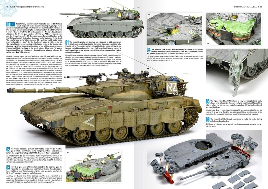 AK Interactive AK4845 TANKER SPECIAL IDF 02 – zdjęcie 4