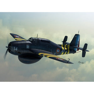Sword 72115 TBM-3W « Guppy » l&amp;#39;Aéronavale Kon Marine 1/72