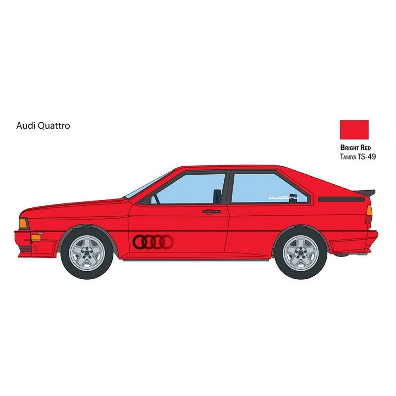 Italeri 3671 AUDI QUATTRO 1/24 – image 2