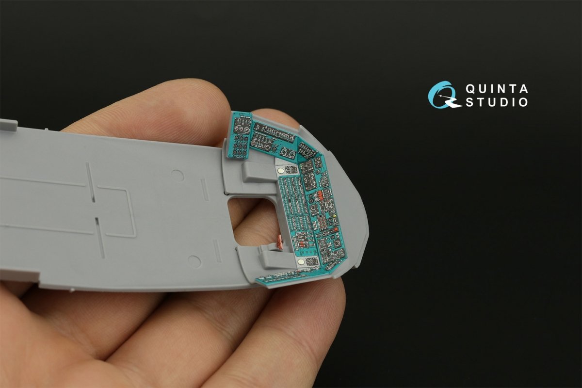 Quinta Studio QDS-48339 Mi-8MT 3D-Printed &amp;amp; coloured Interior on decal paper (Zvezda) (Small version) 1/48 – zdjęcie 9