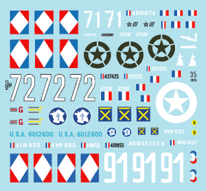 Star Decals 35-C1204 French M3A1 White Scout Car 1/35 – image 2
