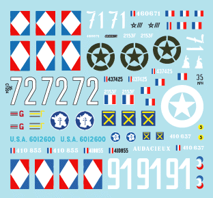 Star Decals 35-C1204 French M3A1 White Scout Car 1/35 – image 2