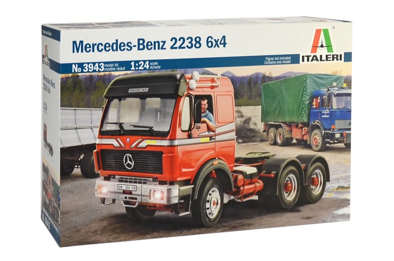 Italeri 3943 MERCEDES BENZ 2238 6x4 1/24