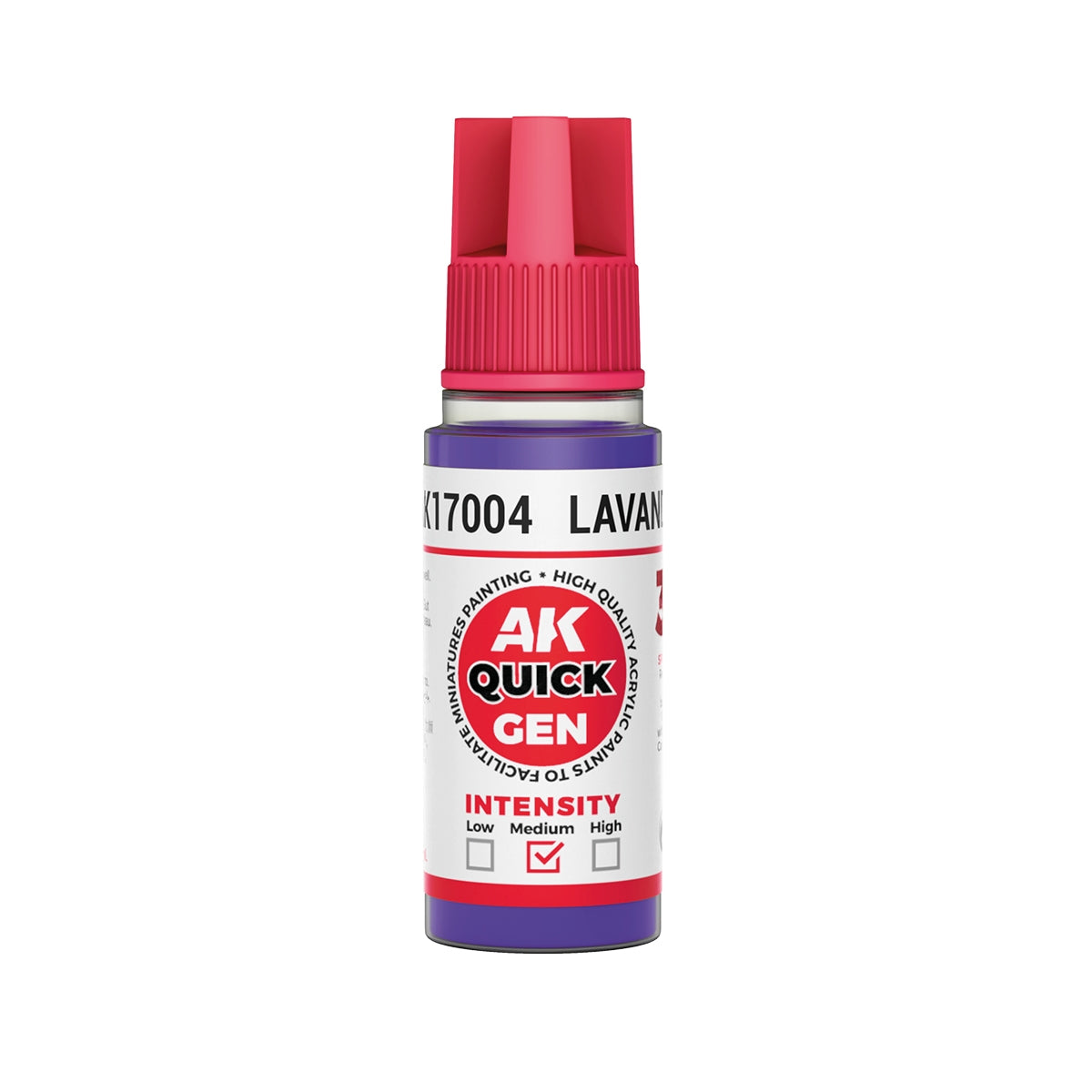 AK Interactive AK17004 LAVENDER – QUICK GEN COLOR 18ml