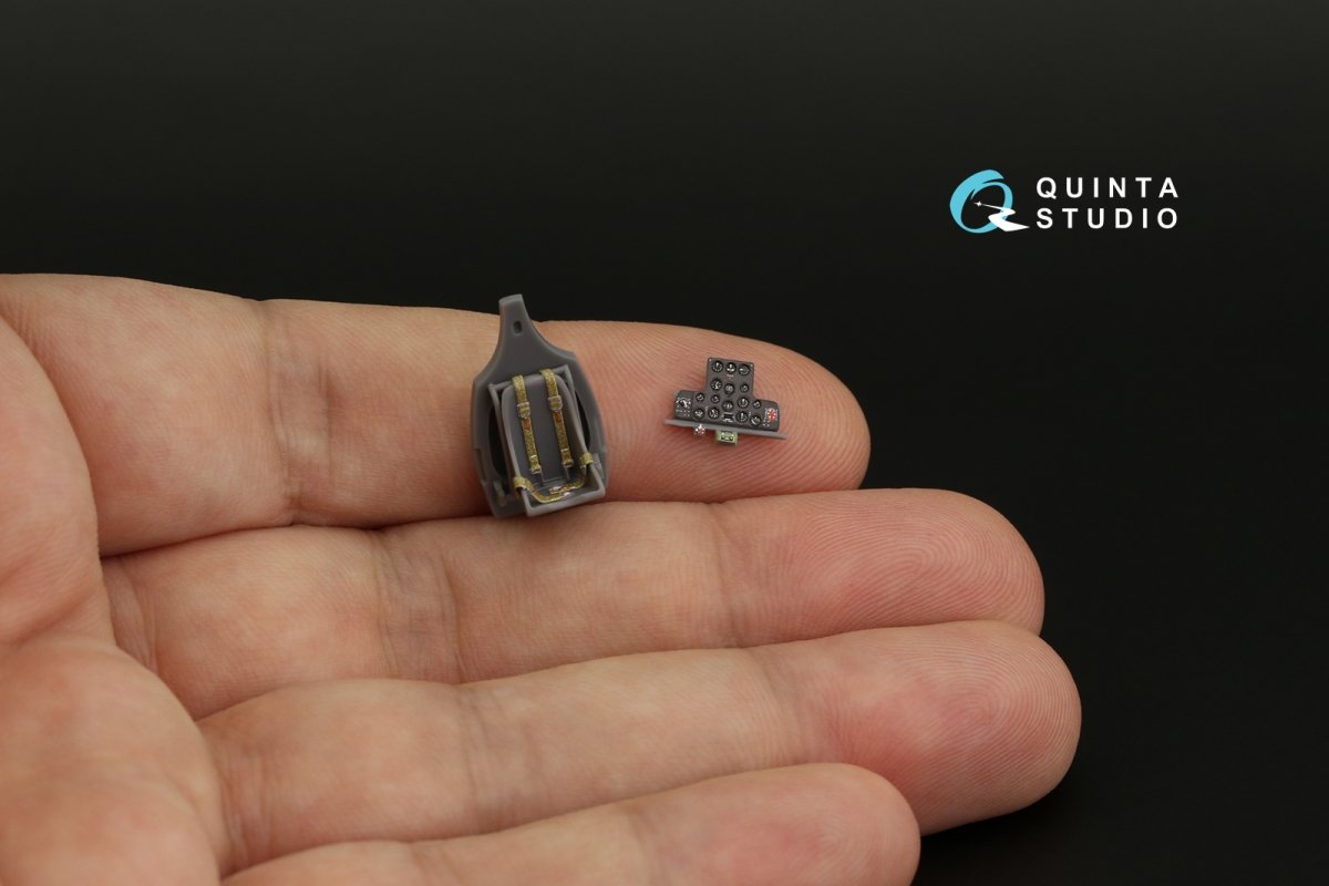 Quinta Studio QD72038 H75 M/N/O 3D-Printed &amp;amp; coloured Interior on decal paper (Clear Prop) 1/72 – zdjęcie 4