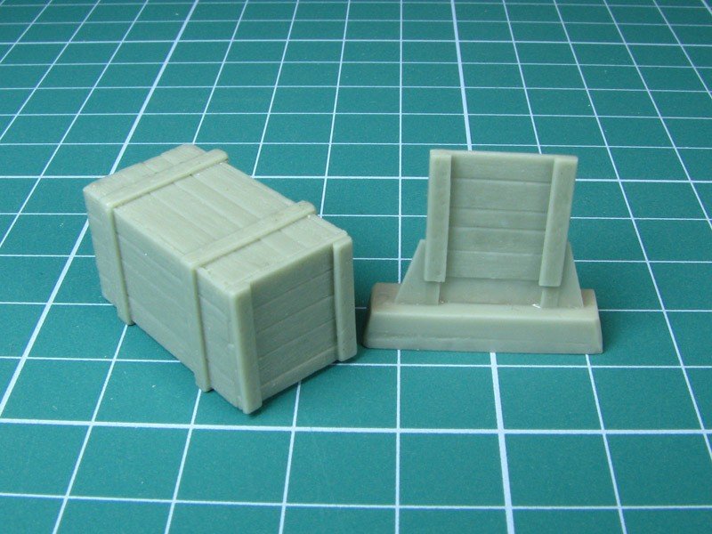 Eureka XXL E-010 Zestaw 3 skrzynek drewnainych 1/35 – zdjęcie 3