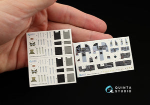 Quinta Studio QD48041 F-15D 3D-Printed &amp;amp; coloured Interior on decal paper (for GWH kit) 1/48 – Bild 8