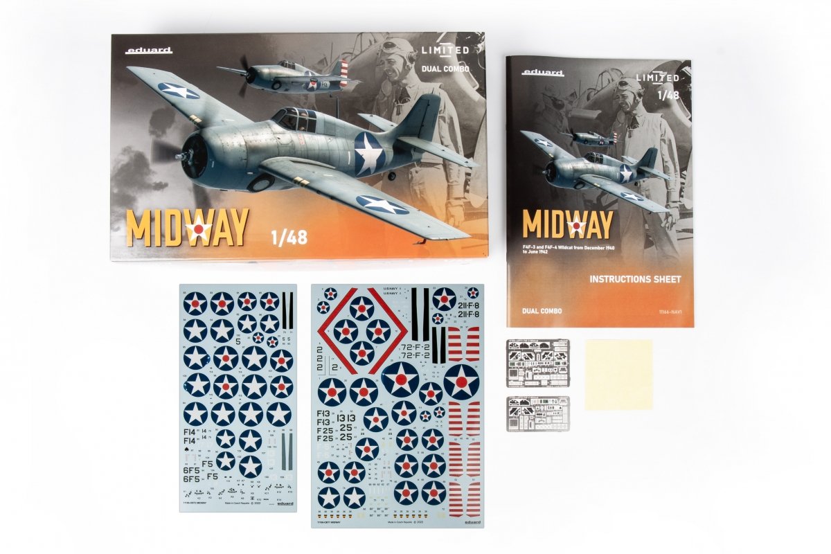 Eduard 11166 MIDWAY DUAL COMBO 1/48 – image 3